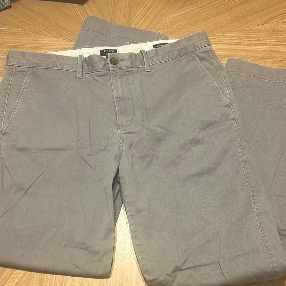 J. Crew Men's Chinos in Light Taupe